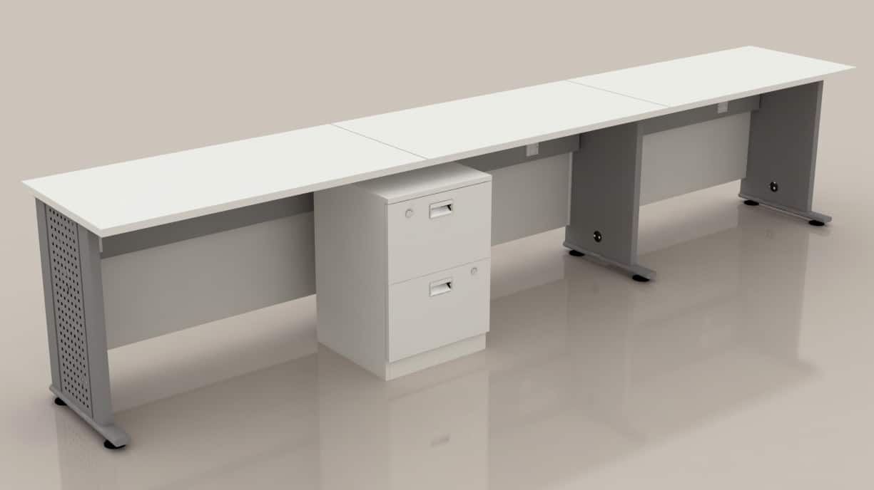 Training Table Modular Workstations Frontier